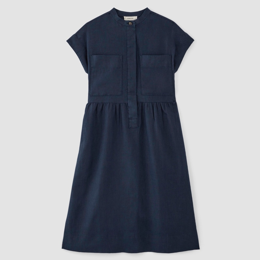 Everlane Navy Midi Dress